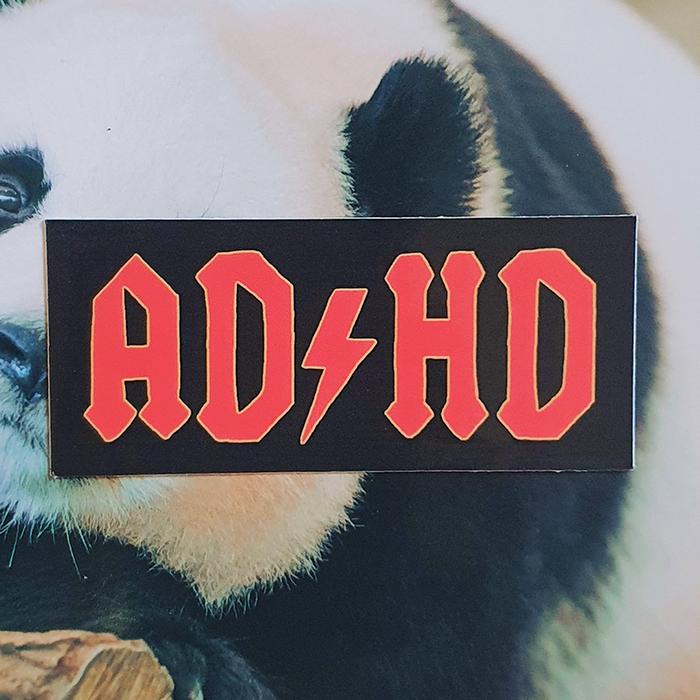 ADHD Vinyl Sticker
