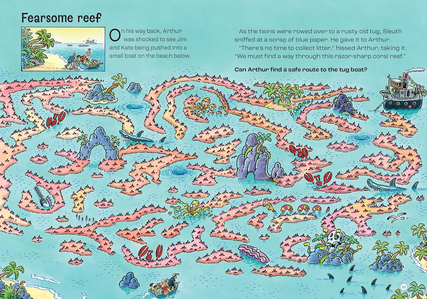 Agent Arthur On The Stormy Seas