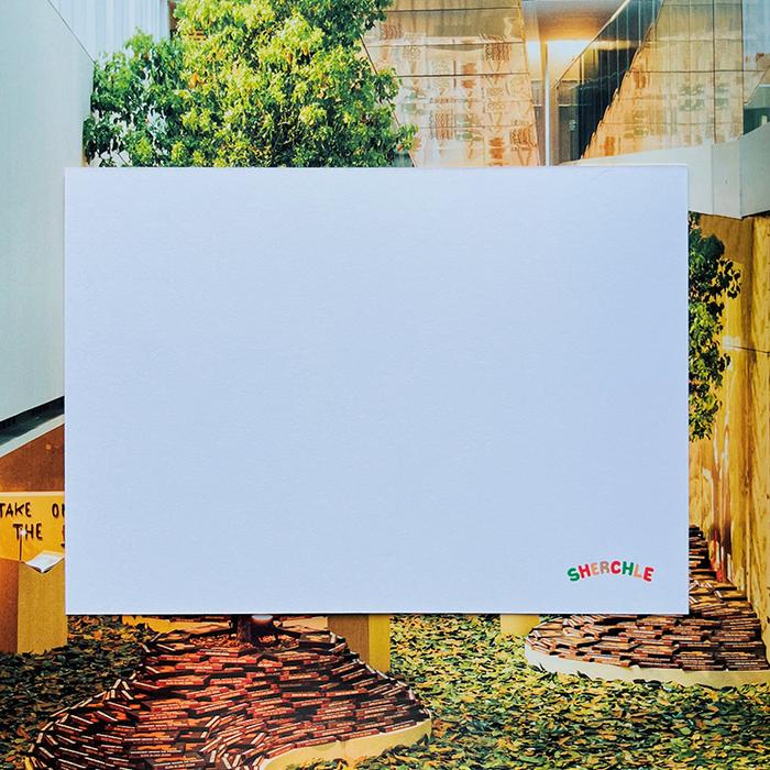 Christmas Cotton Dogs Greeting Card