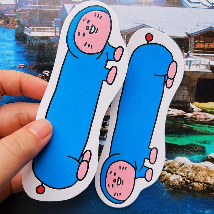 Long Doraemon Bookmark