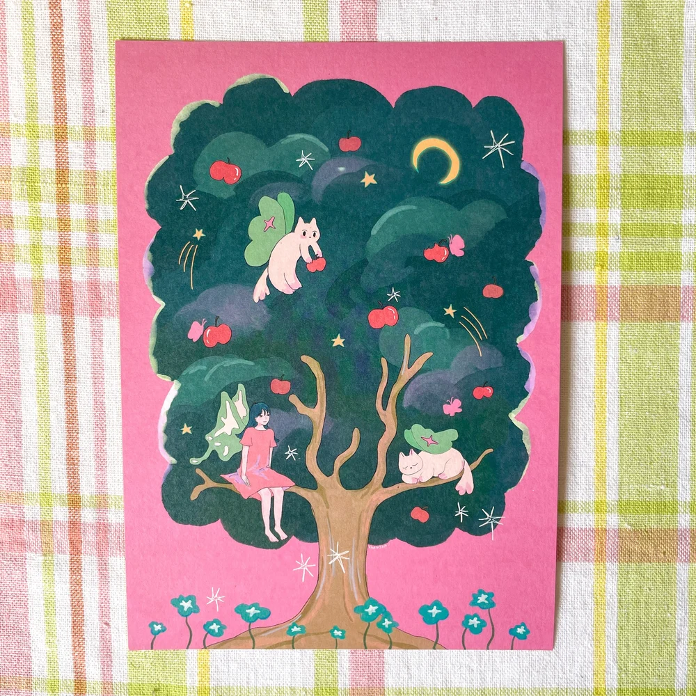 Apple Tree A5 Print