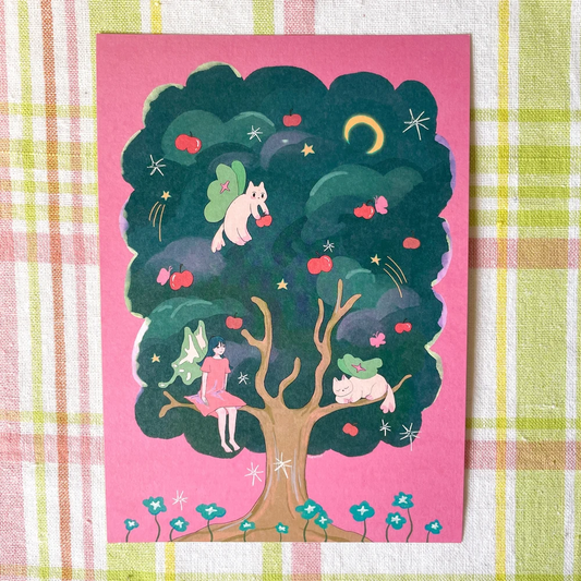 Apple Tree A5 Print