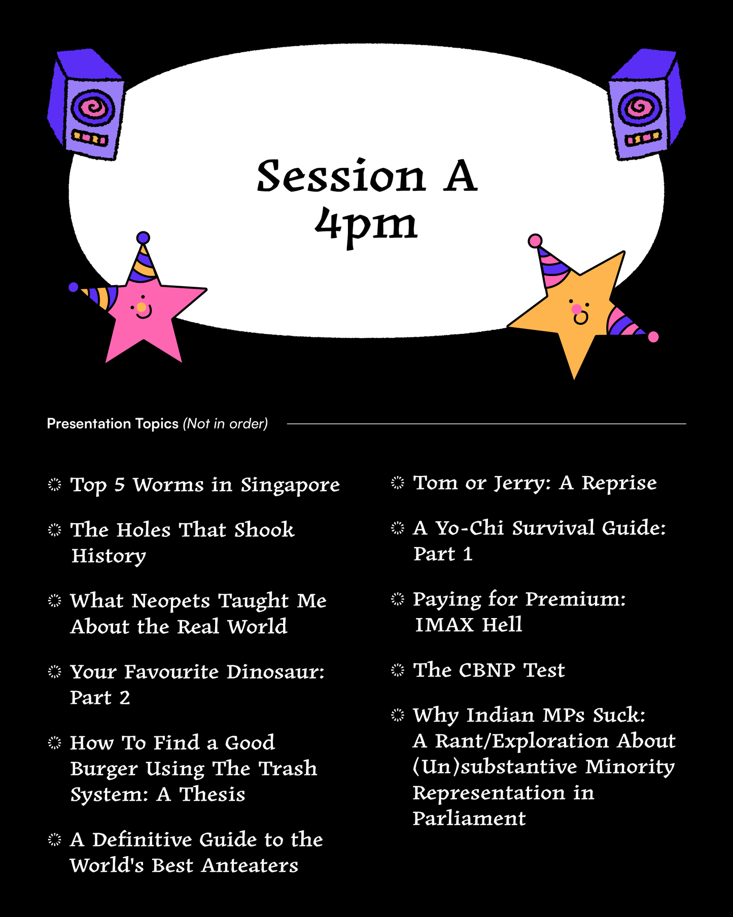 Powerpoint Party IV: Tickets