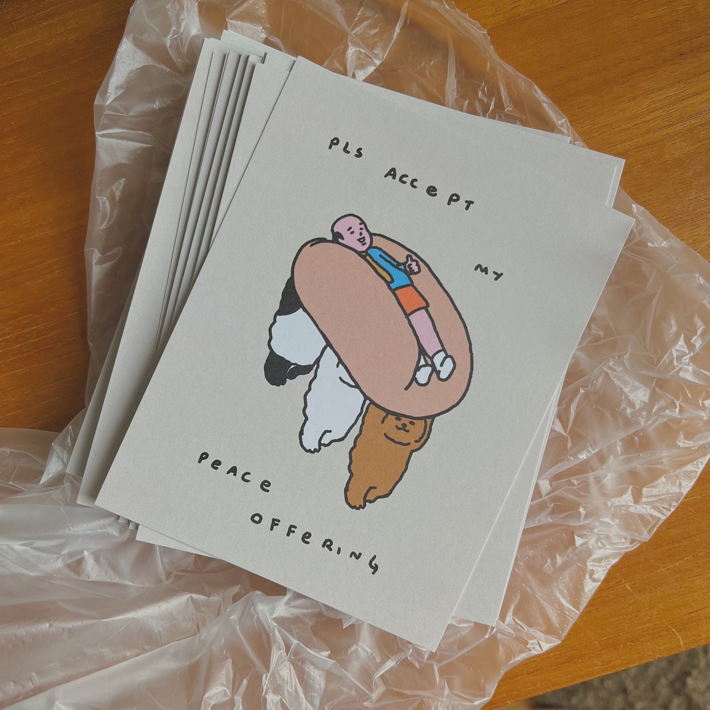 Peace Offering Greeting Card