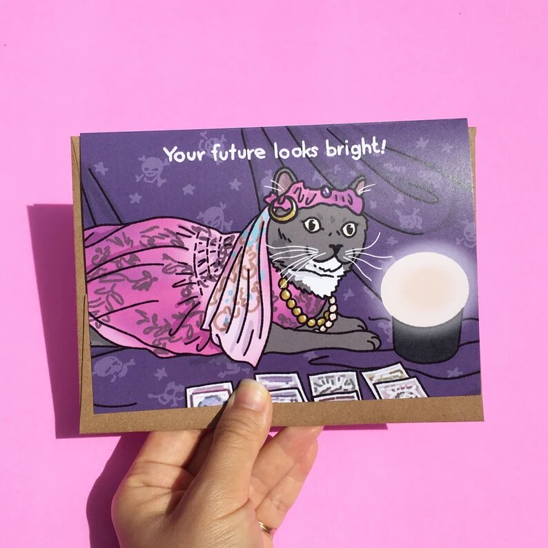 Your Future Looks Bright Greeting Card