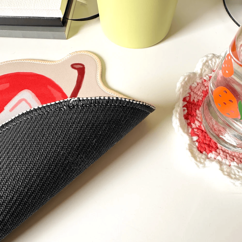 Apple Kitty Mousepad