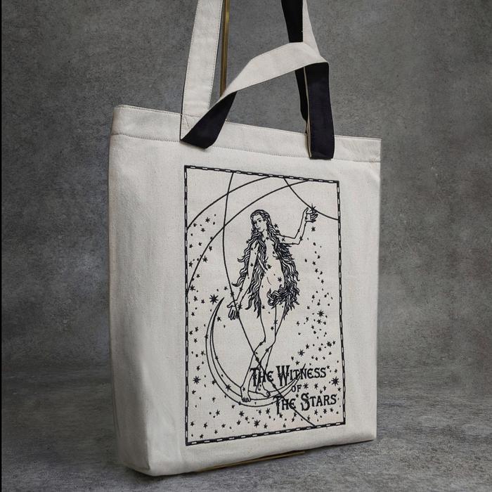 Ophiucus and Venusta Embroidered Totebag