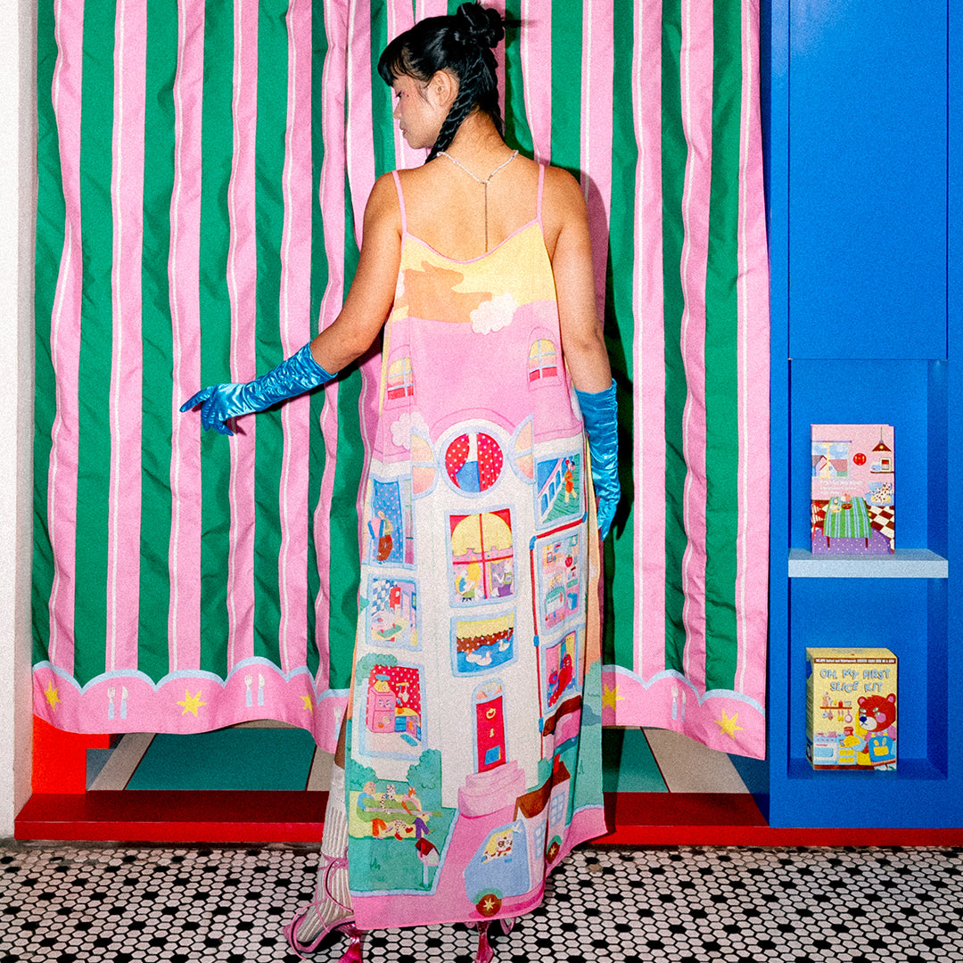 Whiskers Space See Through Dress