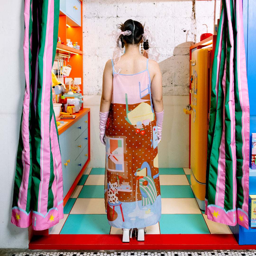 Upside Down See Through Dress