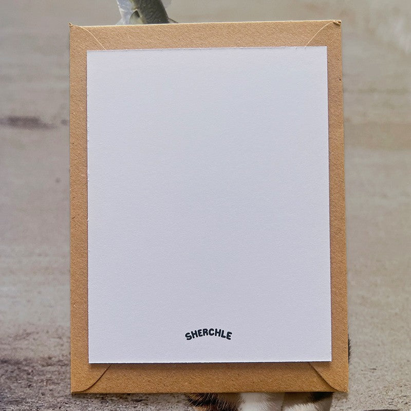 HERE 2 ROMANCE U Greeting Card