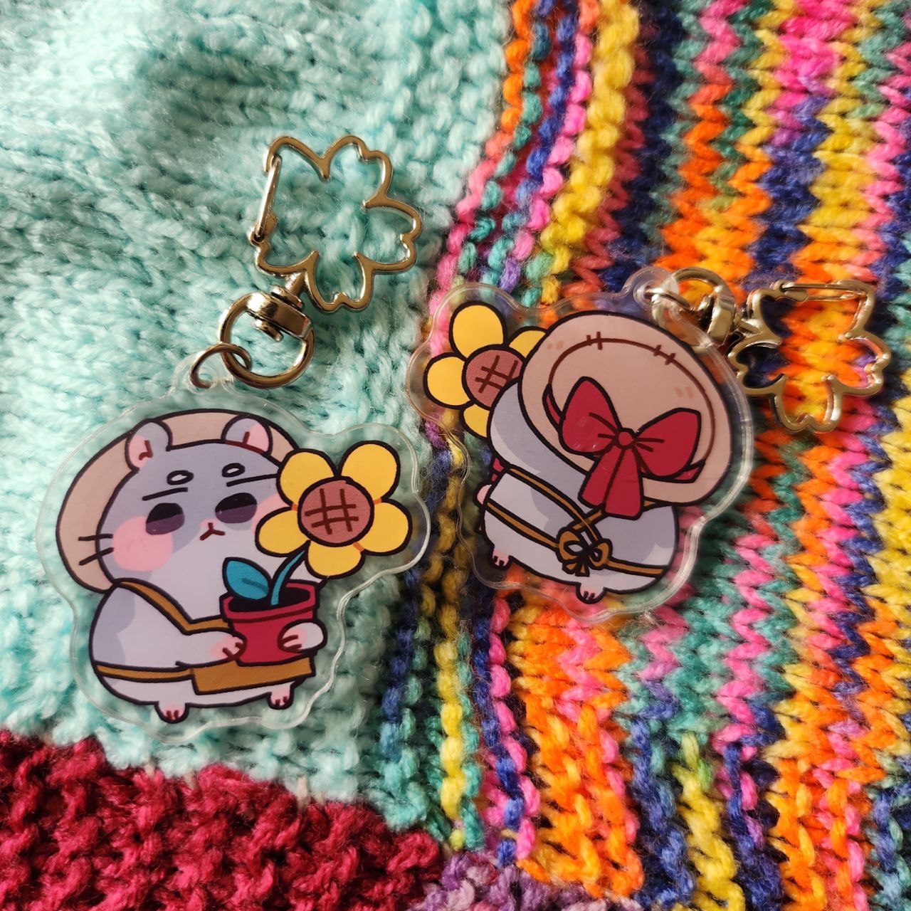 Gardener Boi Keychain