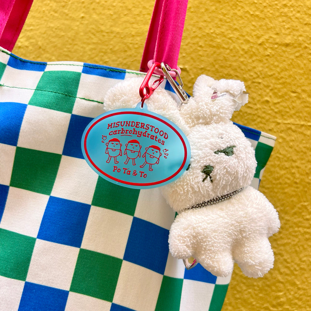 Misunderstood Carbohydrates Matte Keychain
