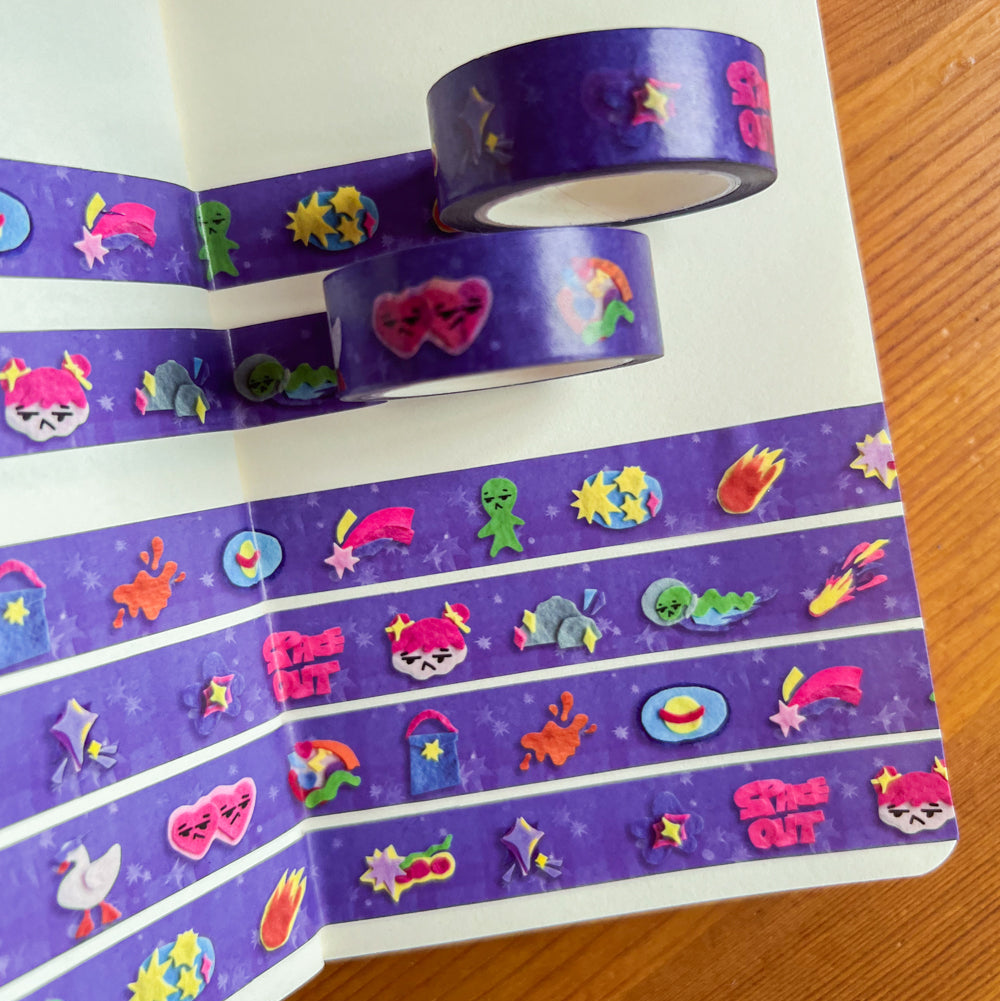 Felt Icons Washi Tape