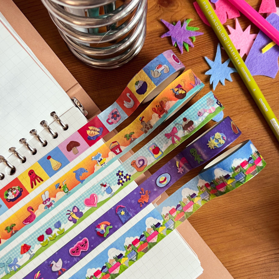 Felt Icons Washi Tape