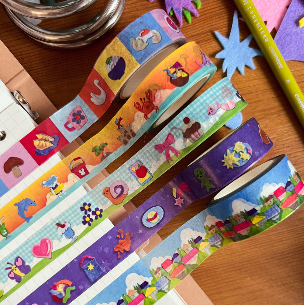Felt Icons Washi Tape