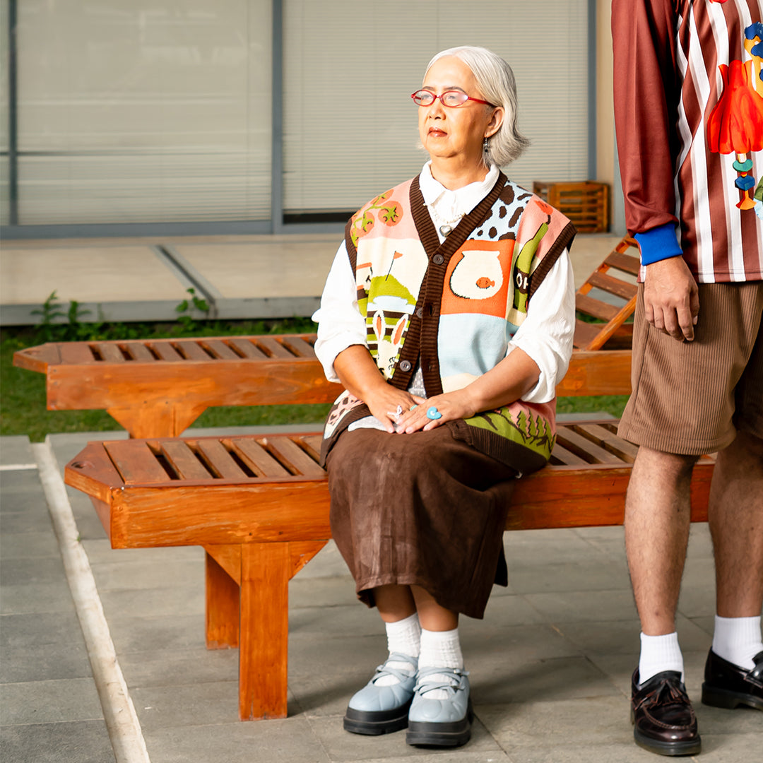 Golf Club Knitted Vest