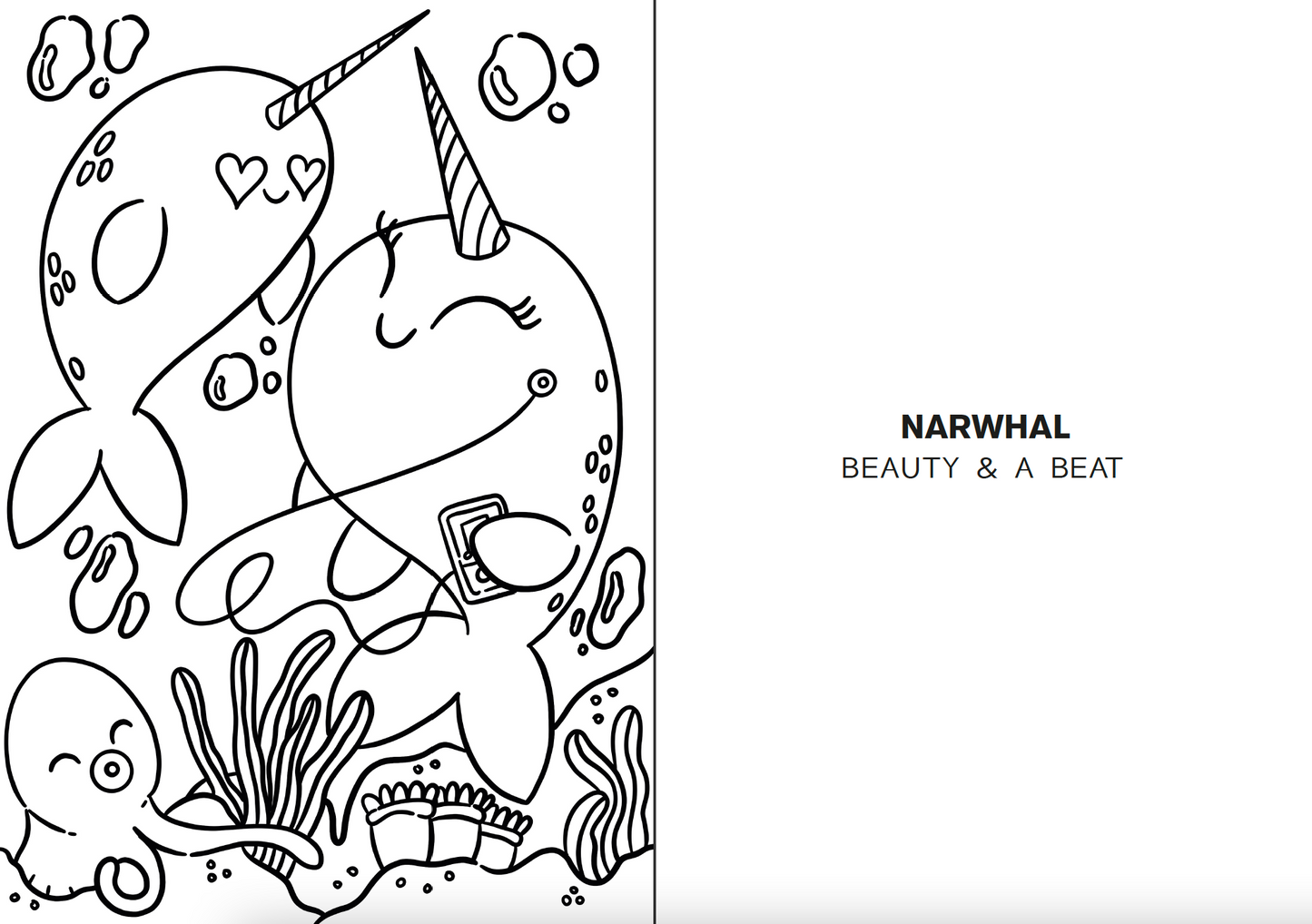 The Animals Colouring Book