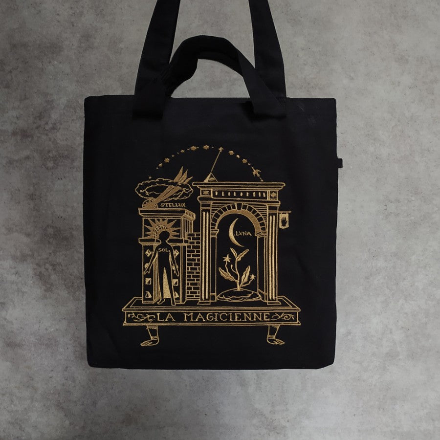 The Magician's Embroidered Tote Bag