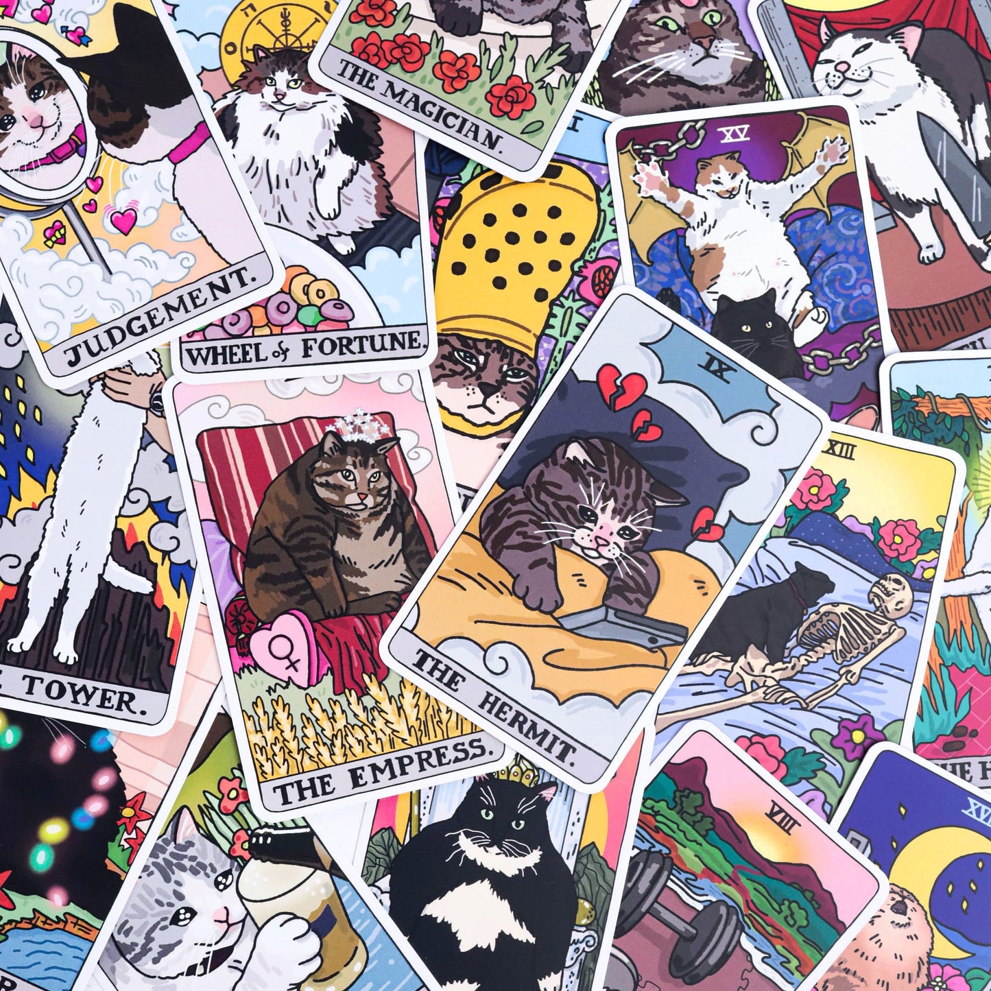Tarot Meme Cats Deck