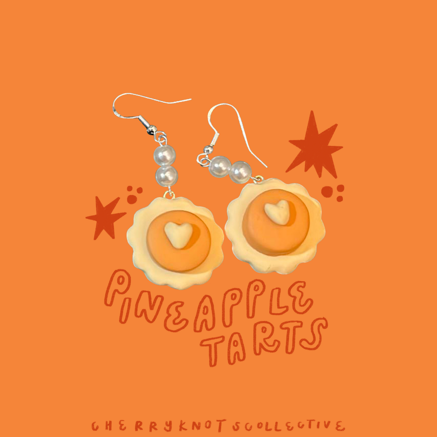 Pineapple Tart Earrings