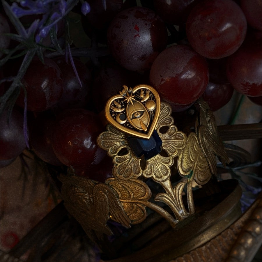 Sacred Heart Adjustable Ring