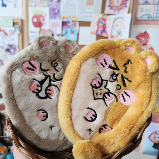 Hamter Plush Pouch & Card Holder