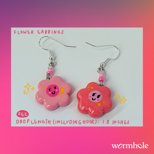 flower earrings