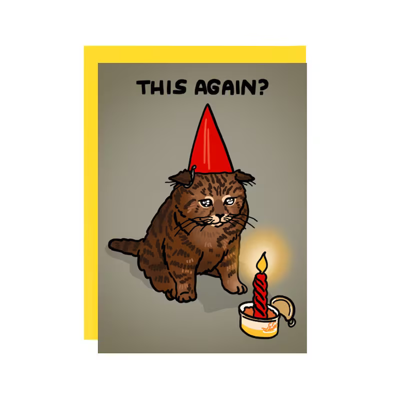 This Again Birthday Greeting Card