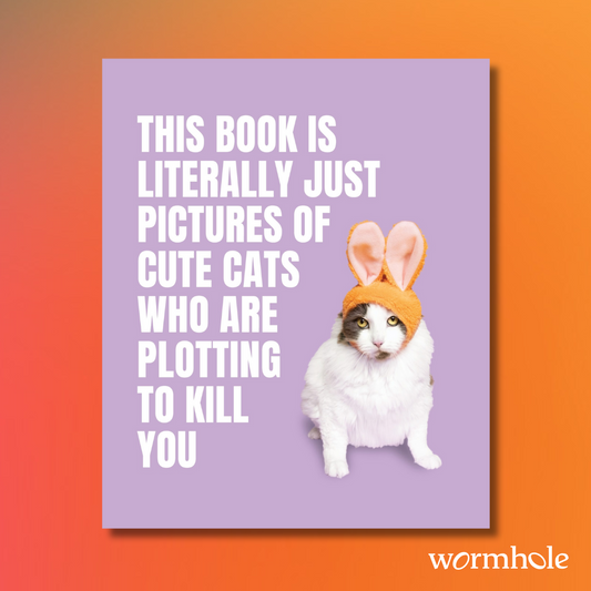 This Book is Literally Just Pictures of Cute Cats Who Are Plotting to Kill You