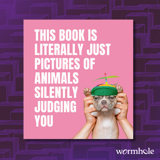 This Book is Literally Just Pictures of Animals Silently Judging You