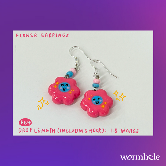 flower earrings