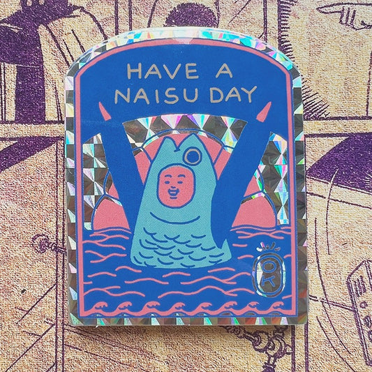 Naisu Fishman Holographic Sticker