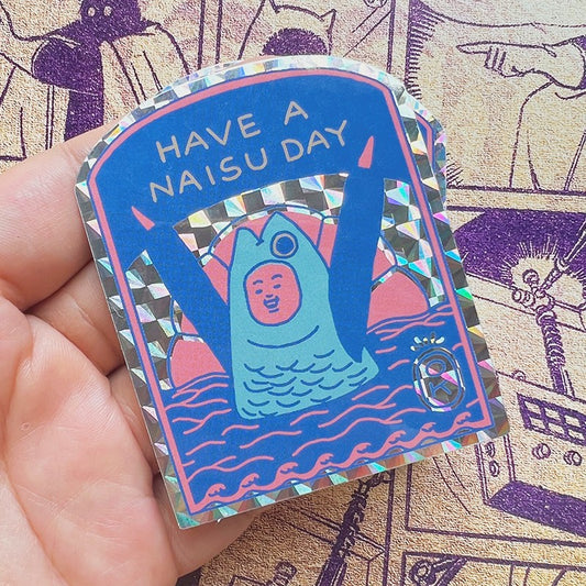 Naisu Fishman Holographic Sticker