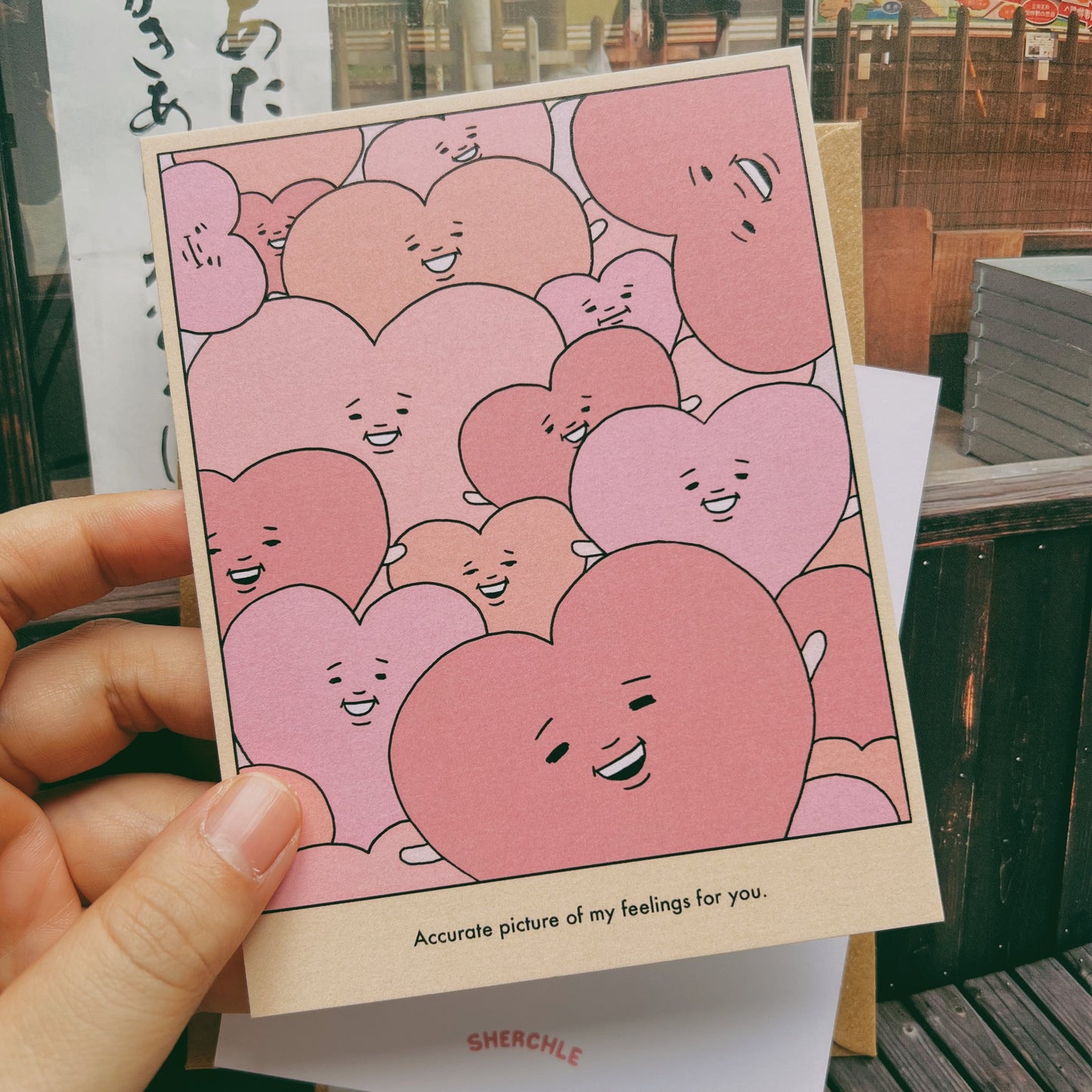 Accurate Picture of My Feelings for You Greeting Card