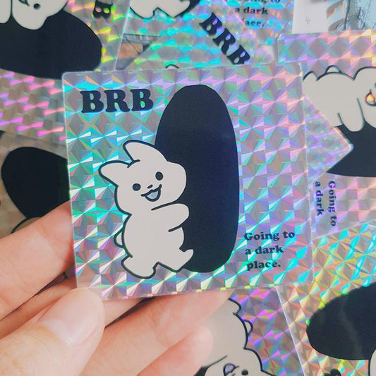 BRB Prism Holographic Sticker
