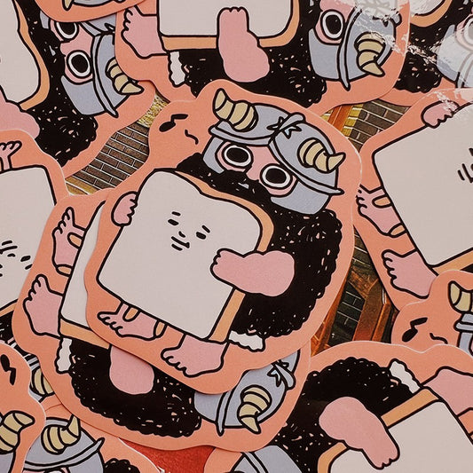 Breadman Senshi Vinyl Sticker