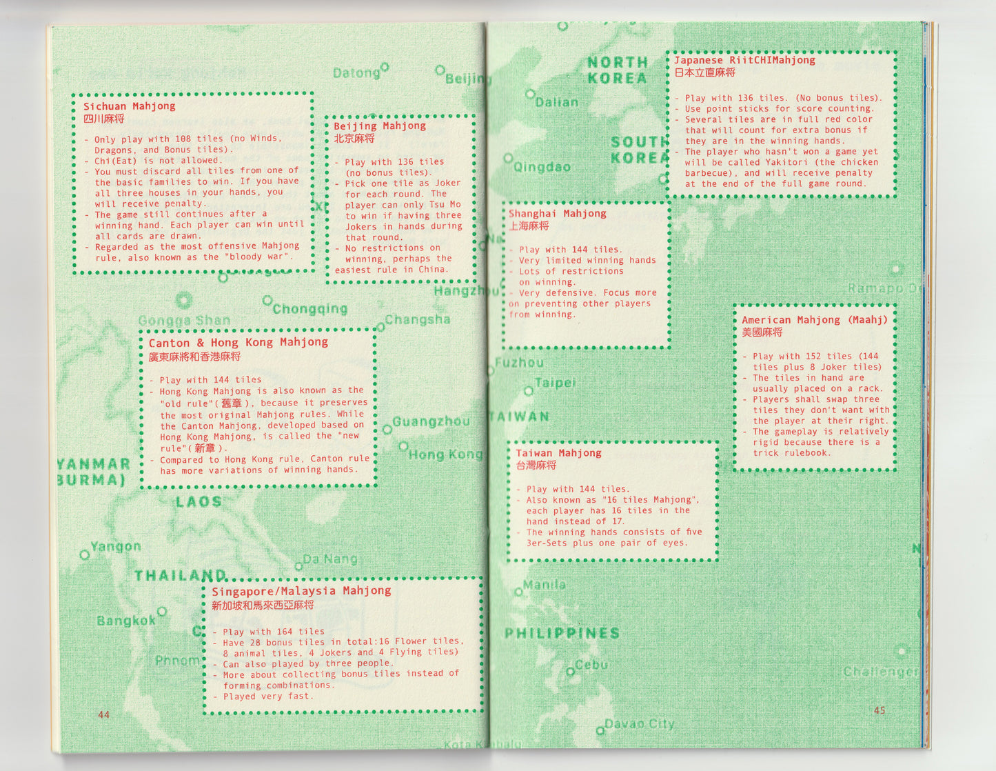 Mahjong: an International Manual