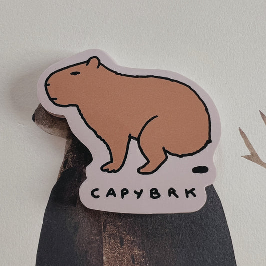 Capybrk Vinyl Sticker