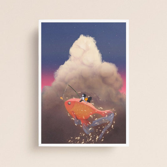 Gold Fish Postcard