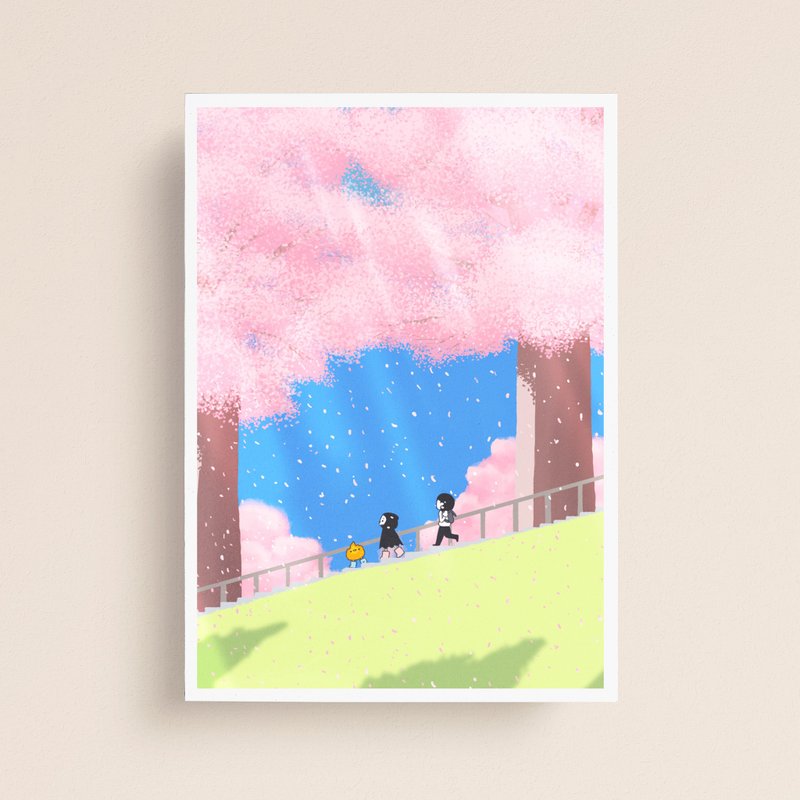 Sakura Tree Postcard