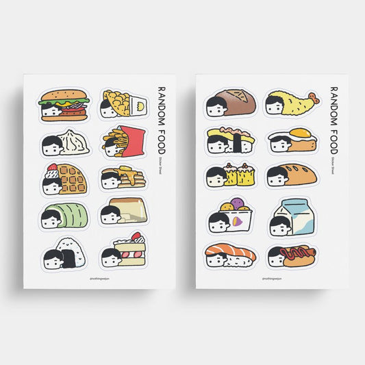 Food Sticker Sheet