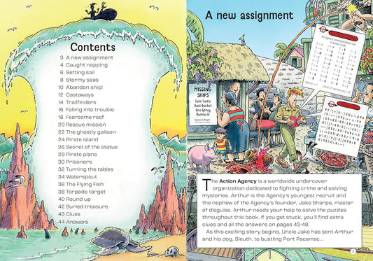 Agent Arthur On The Stormy Seas