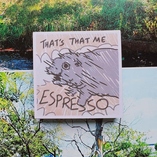 Espresso Sticker