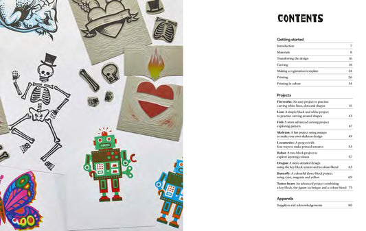 Linocut: Learn In A Weekend