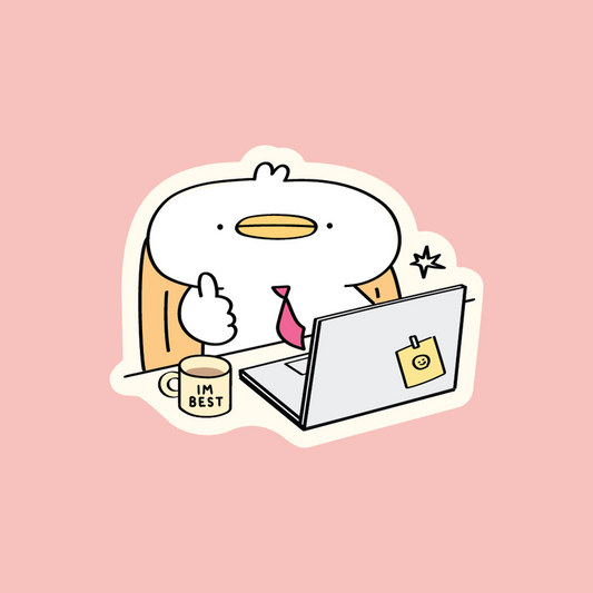 im best duck sticker