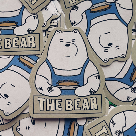 The Bear Vinyl Sticker