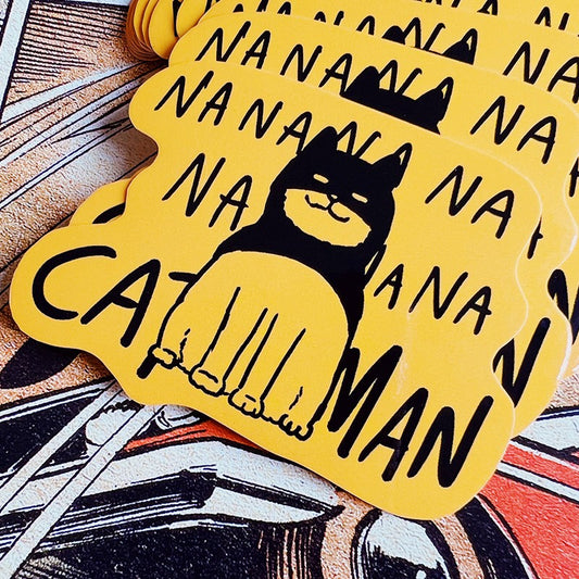 Catman Vinyl Sticker