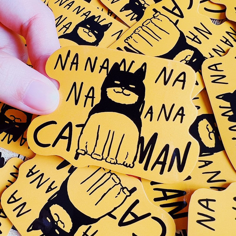 Catman Vinyl Sticker