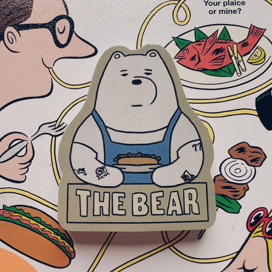 The Bear Vinyl Sticker