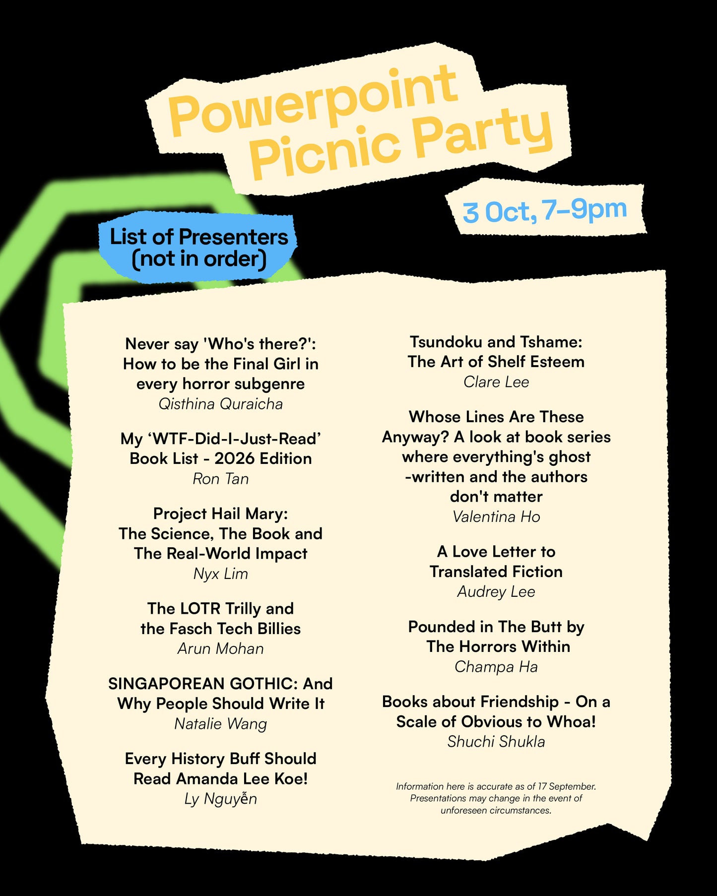 Wormhole Dreams: PowerPoint Parties!